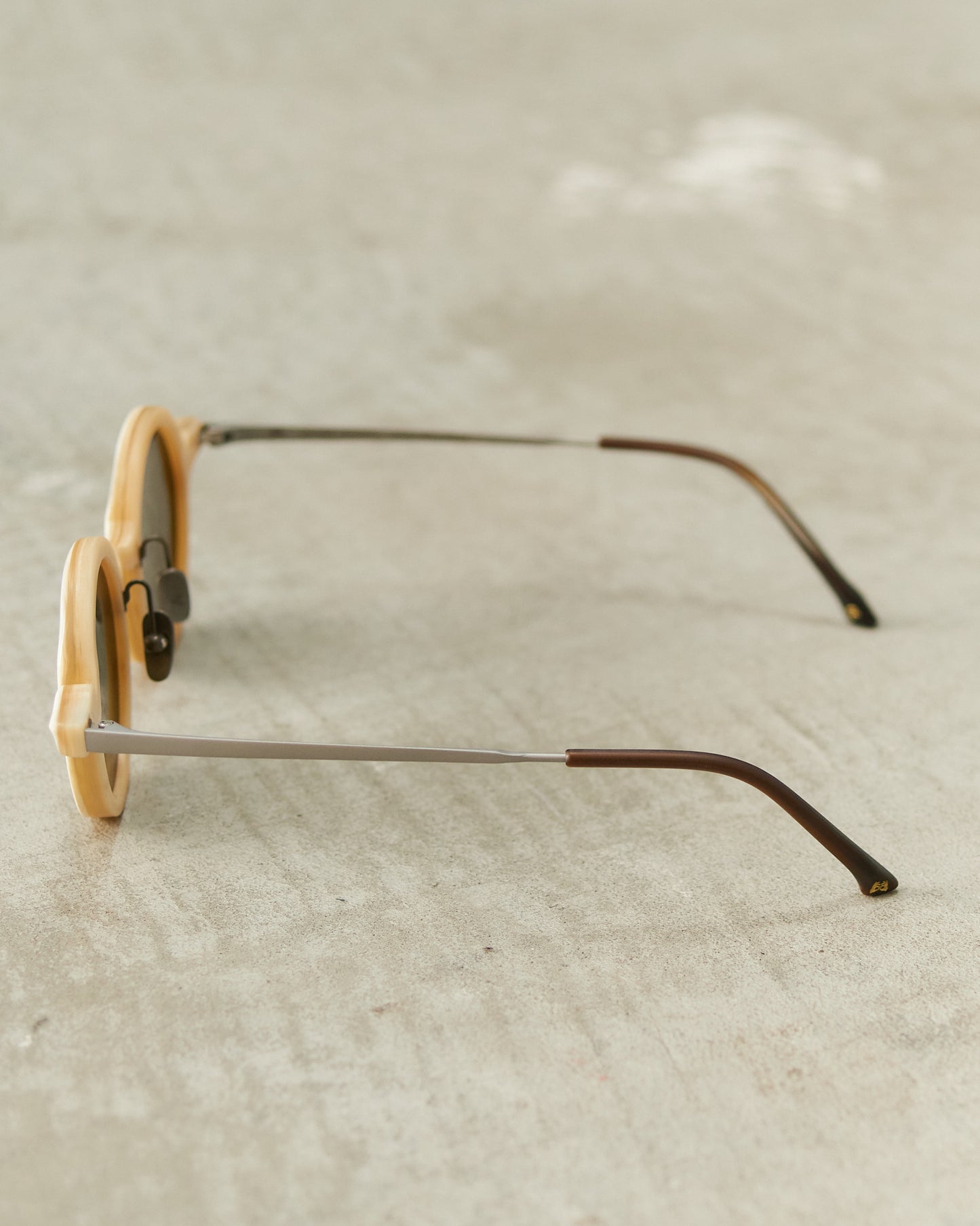 Marble Bronze Twist Sunglasses