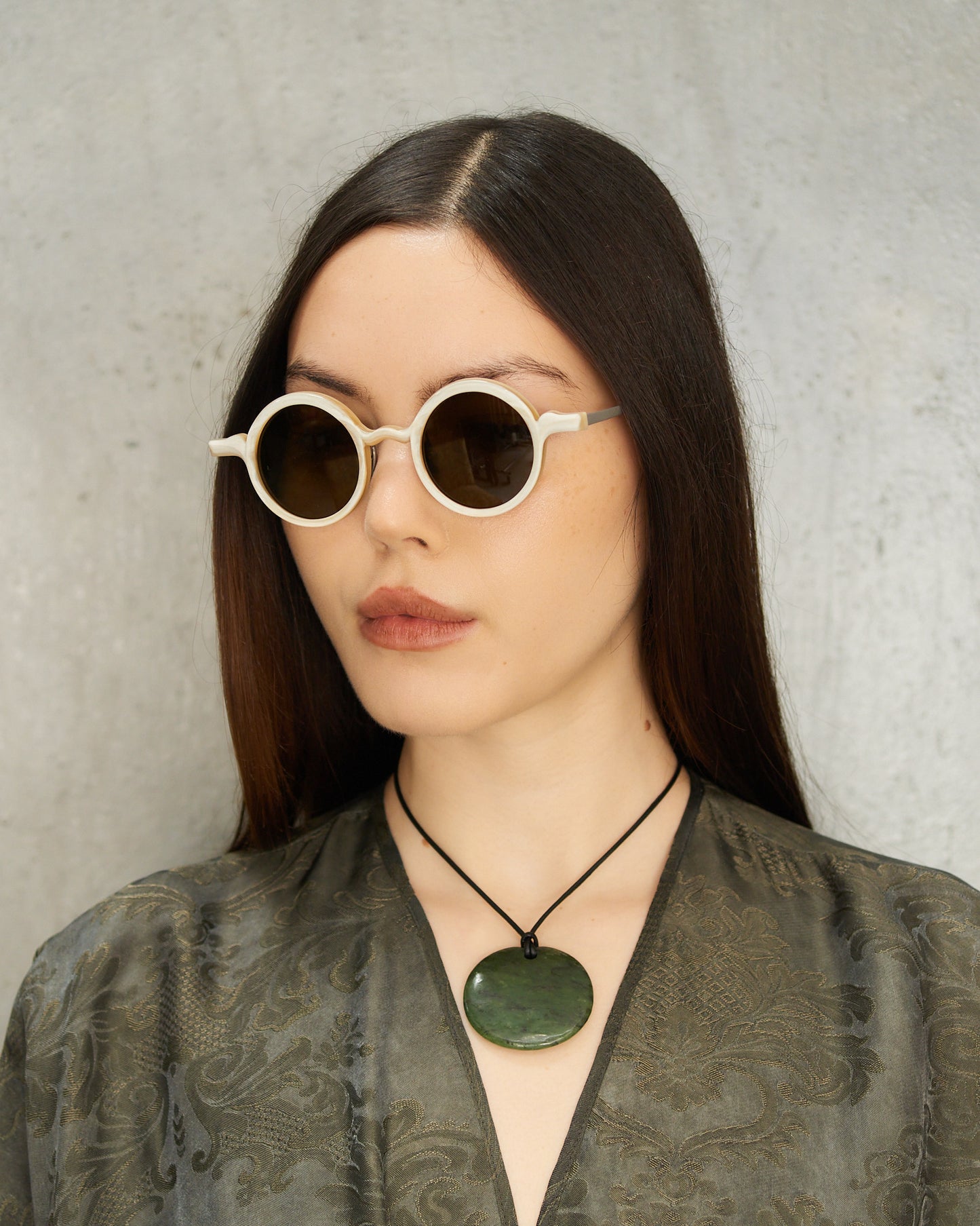 Marble Bronze Twist Sunglasses