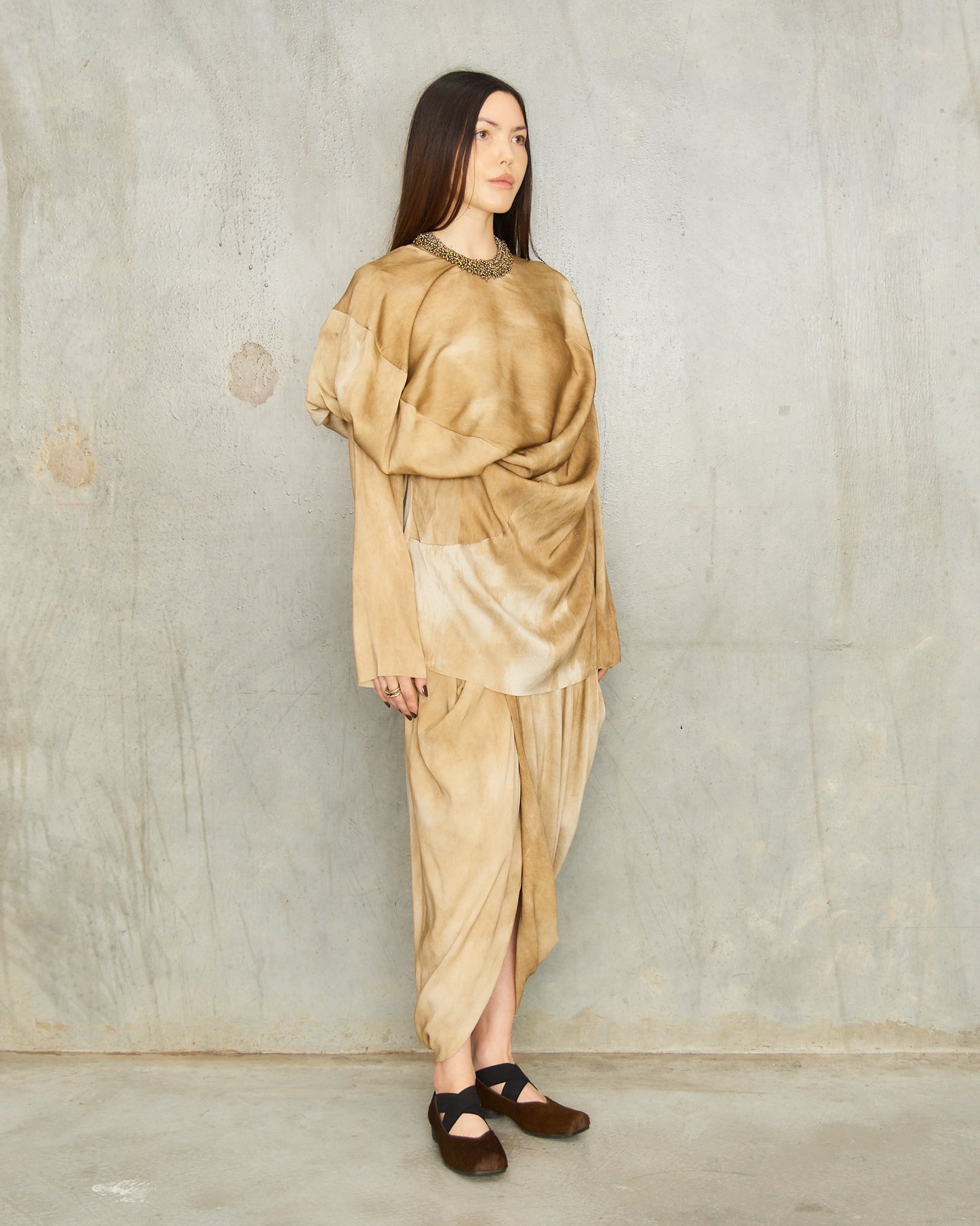 Mustard Tavella Gink Skirt