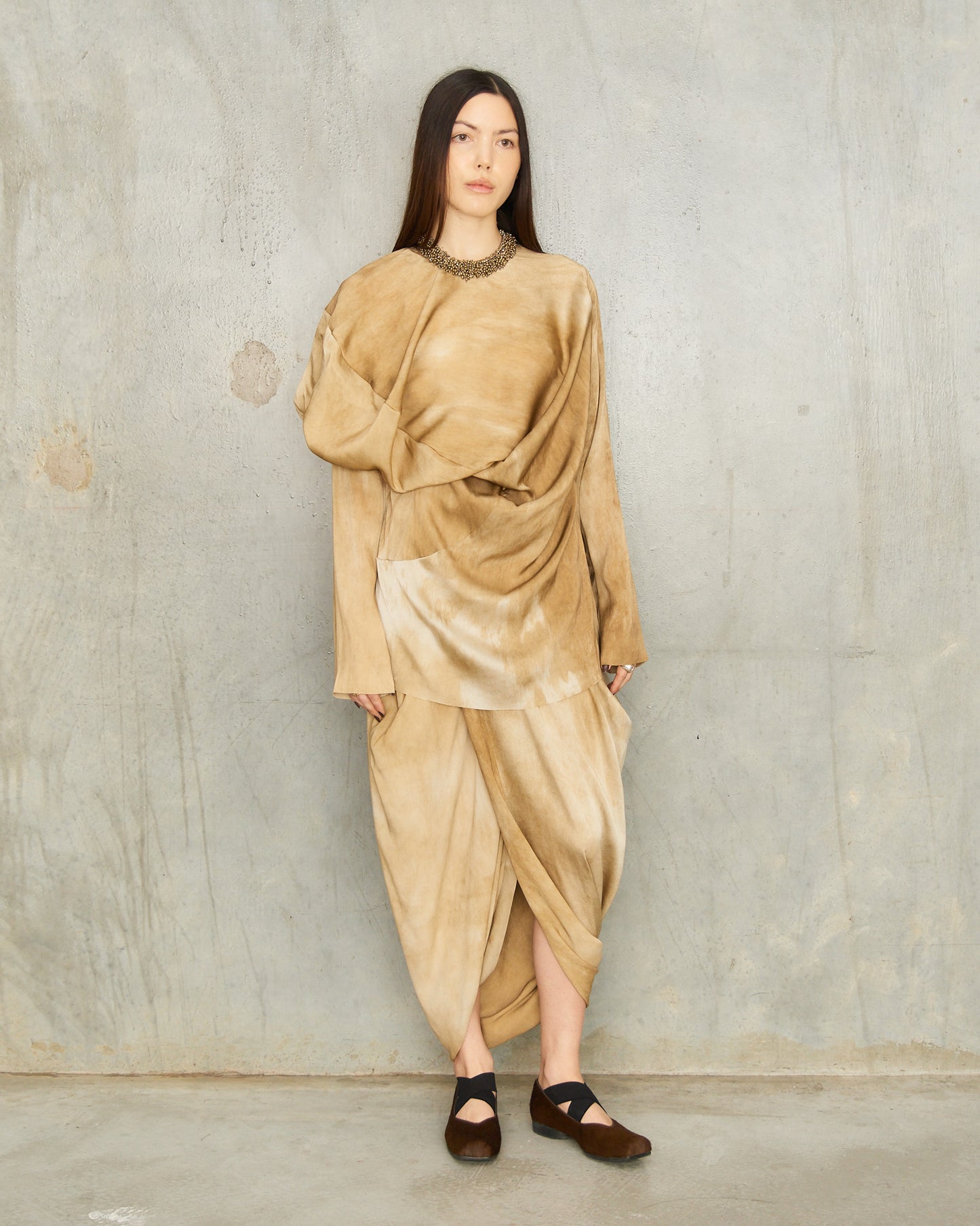 Mustard Tavella Gink Skirt