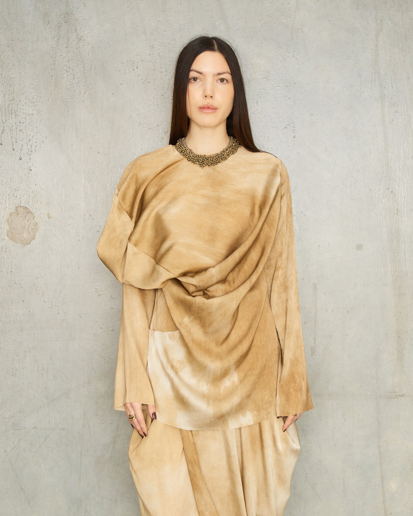 Mustard Tavella Trek Top