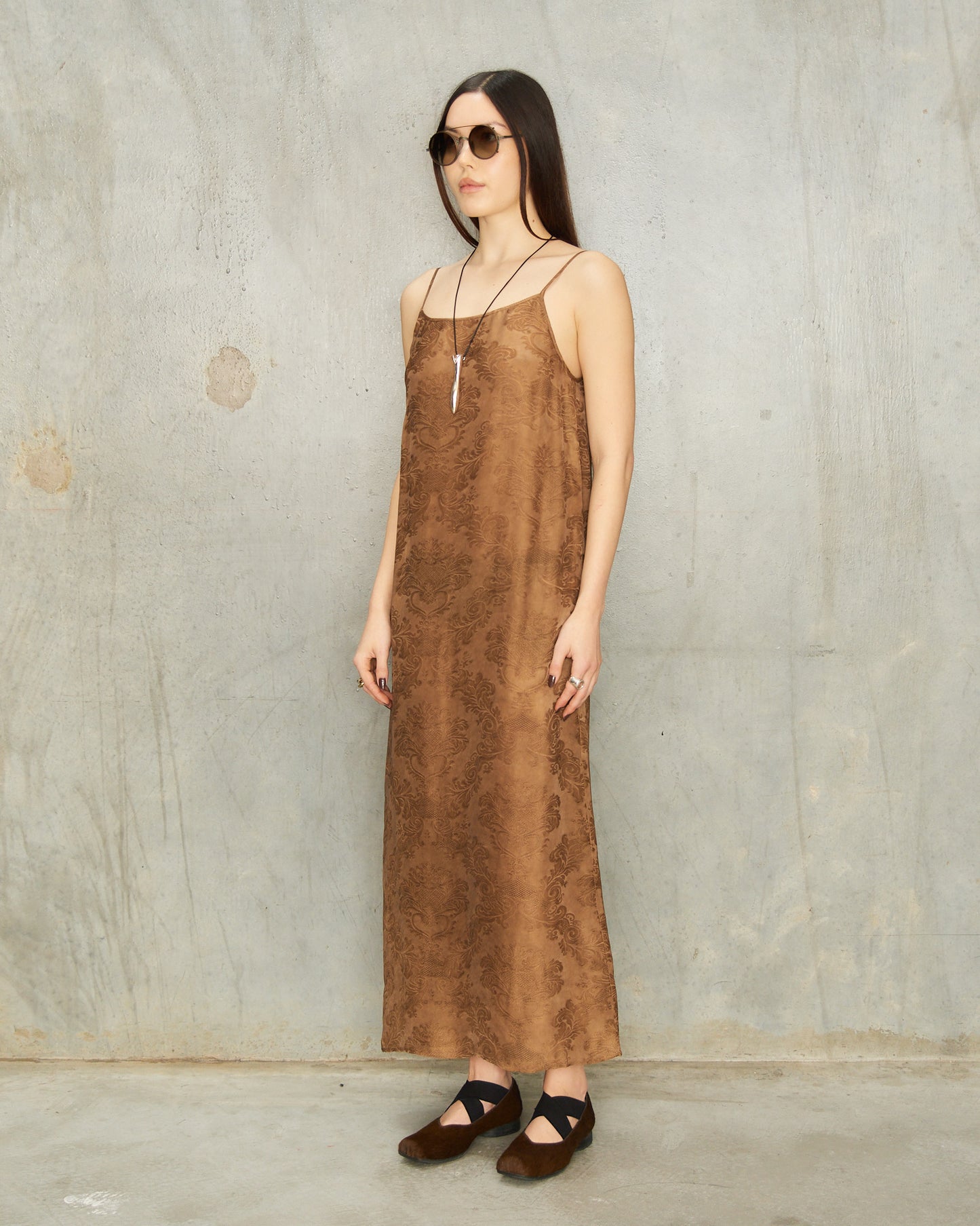 Mustard Zagros Anaya Dress