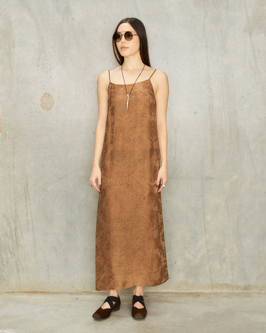 Mustard Zagros Anaya Dress