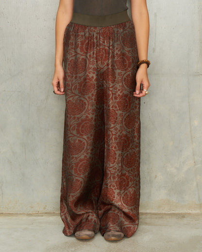 Red Moulay Pansy Pants