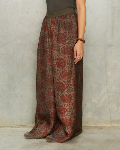 Red Moulay Pansy Pants