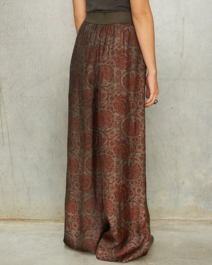 Red Moulay Pansy Pants
