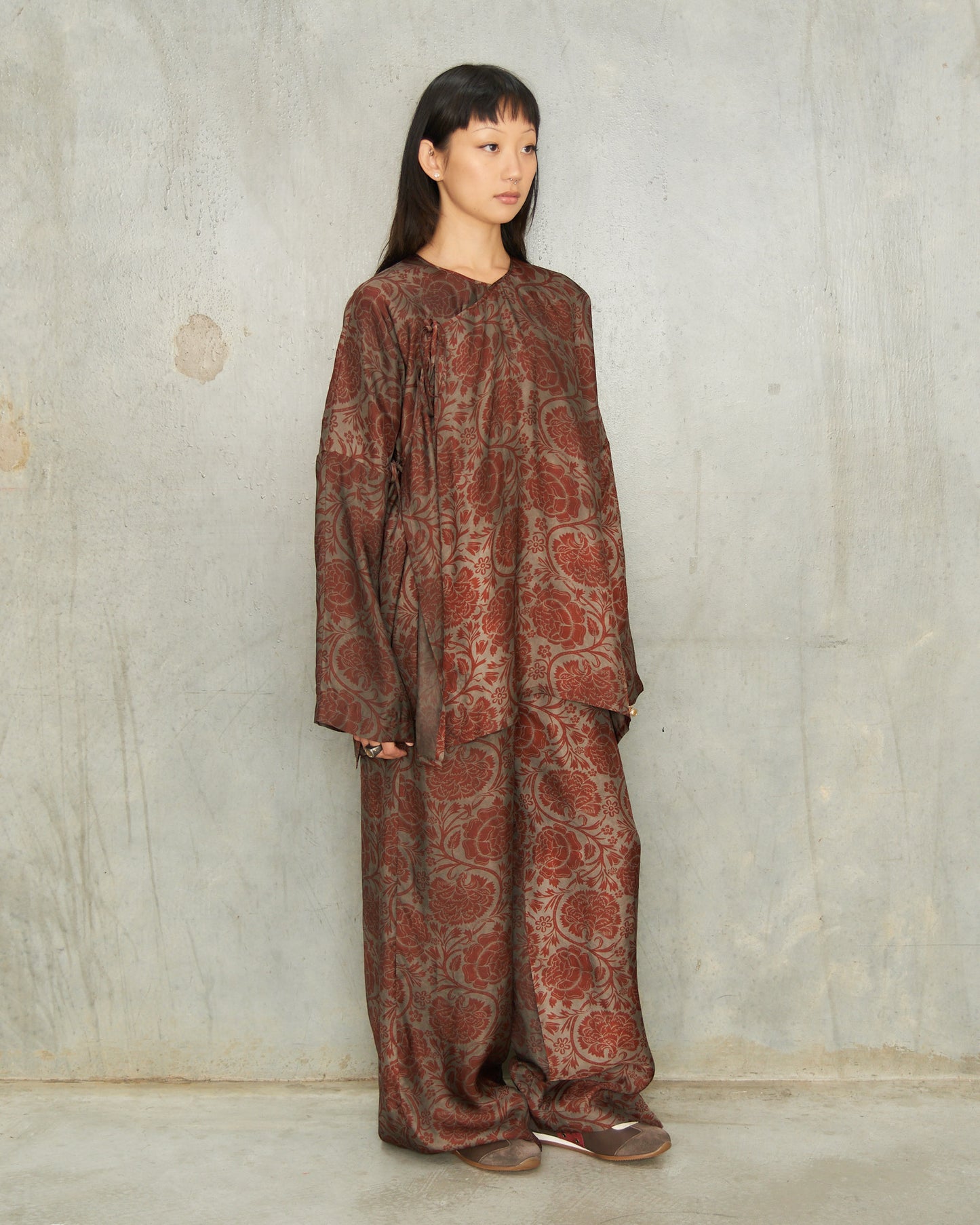 Red Moulay Tanesha Top