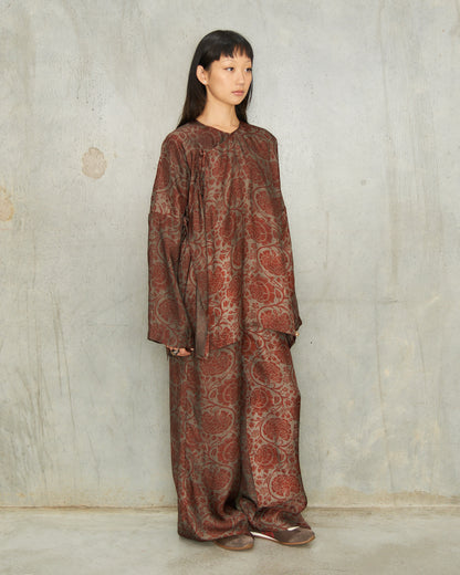 Red Moulay Tanesha Top