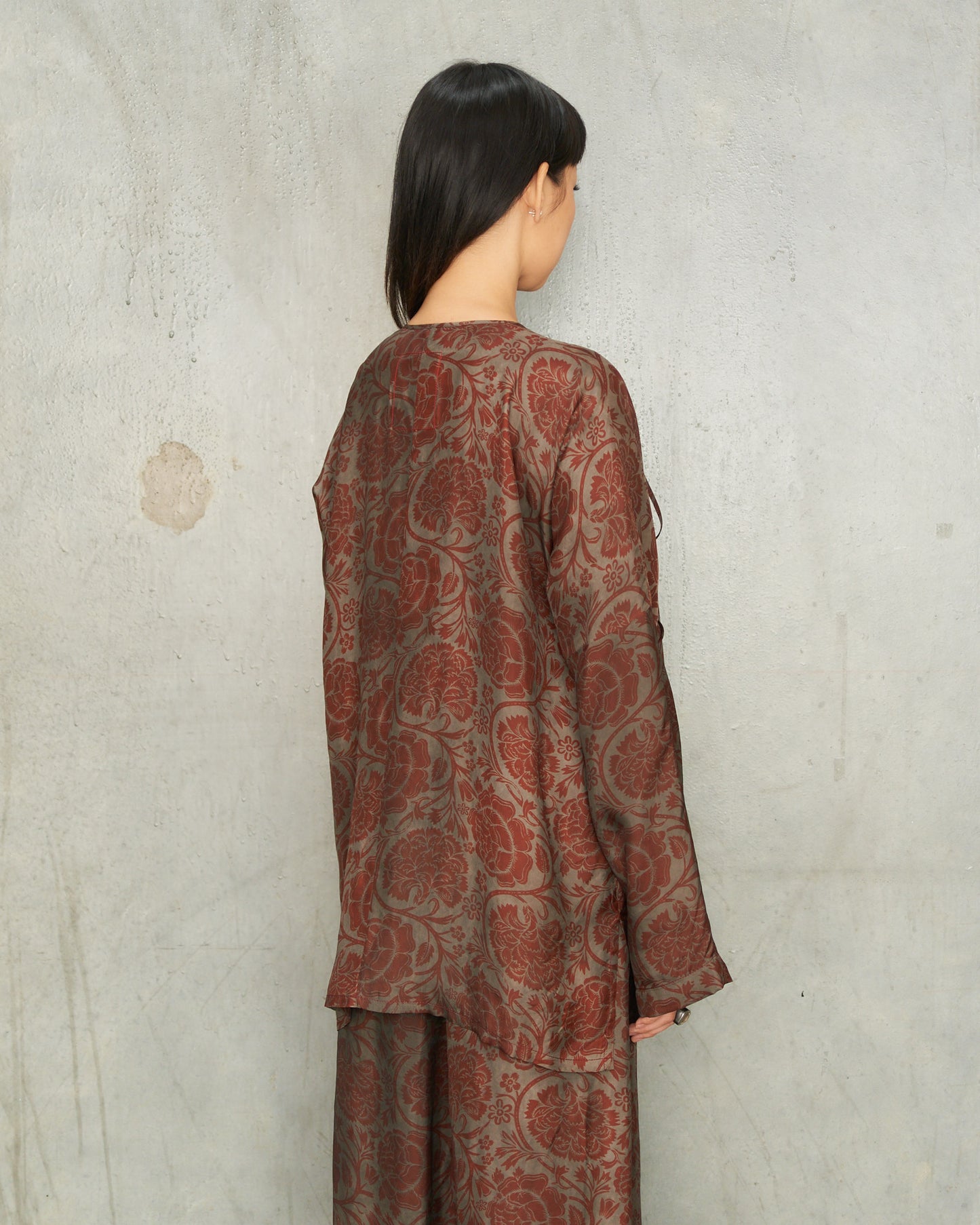 Red Moulay Tanesha Top