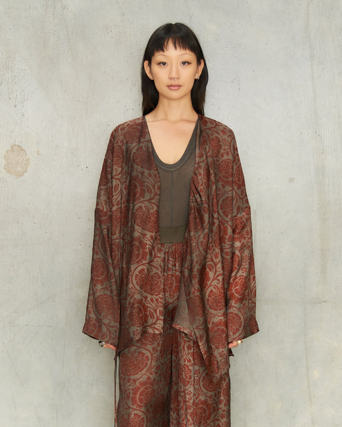 Red Moulay Tanesha Top