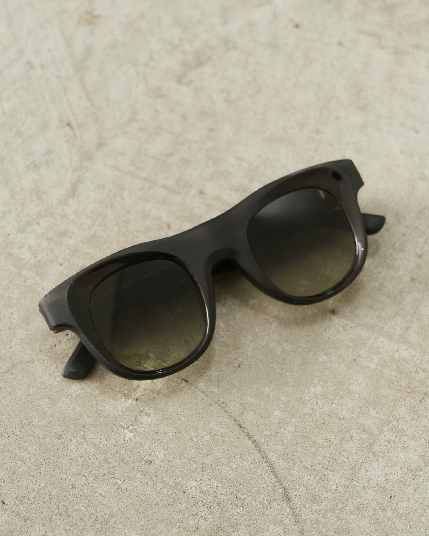 Black Green Sammy Horn Sunglasses