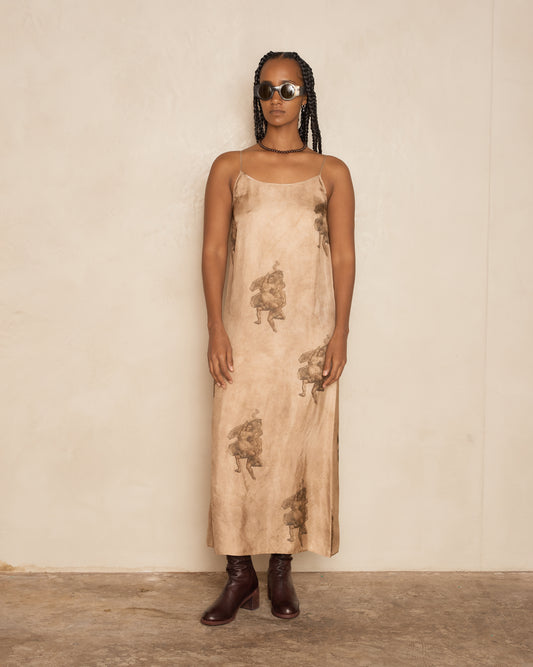 Rose Brown Anaya Dress