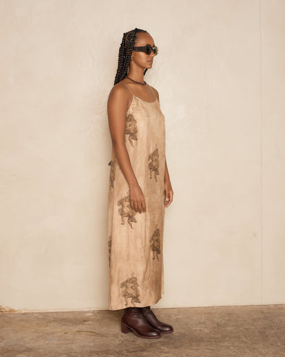Rose Brown Anaya Dress
