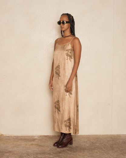 Rose Brown Anaya Dress