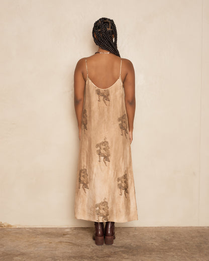 Rose Brown Anaya Dress