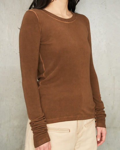 Rose Brown Tata Top