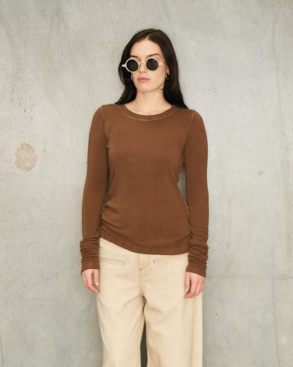 Rose Brown Tata Top