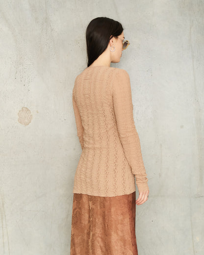 Rose Lace Teresa Top
