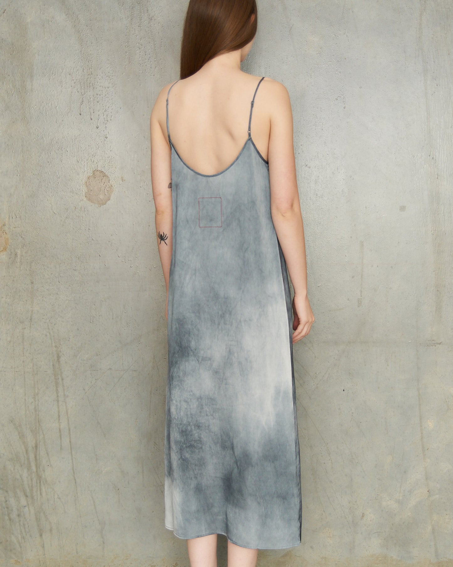 Steel Blue Anaya Dress