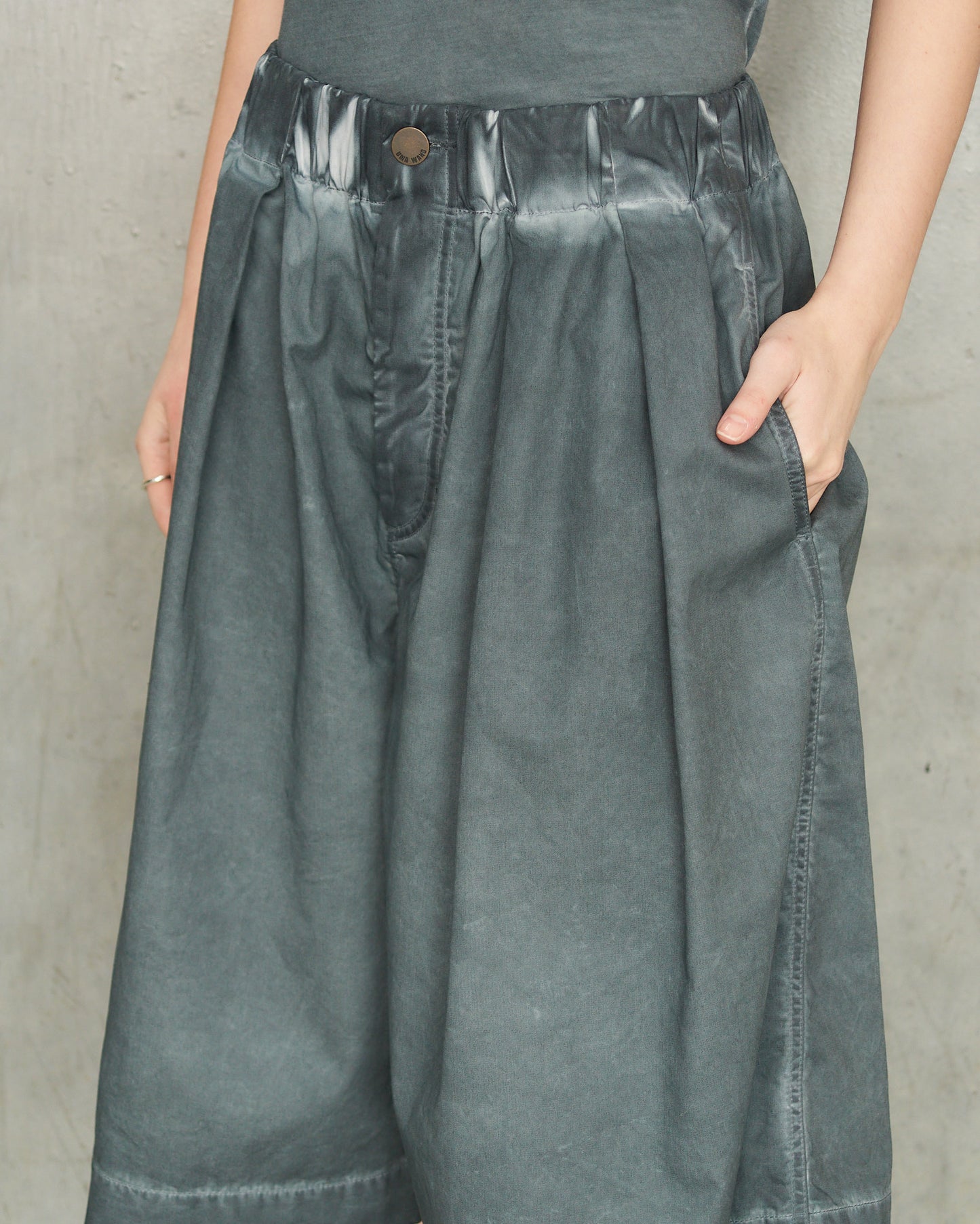 Steel Blue Poela Shorts