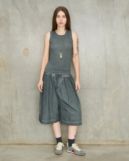 Steel Blue Poela Shorts