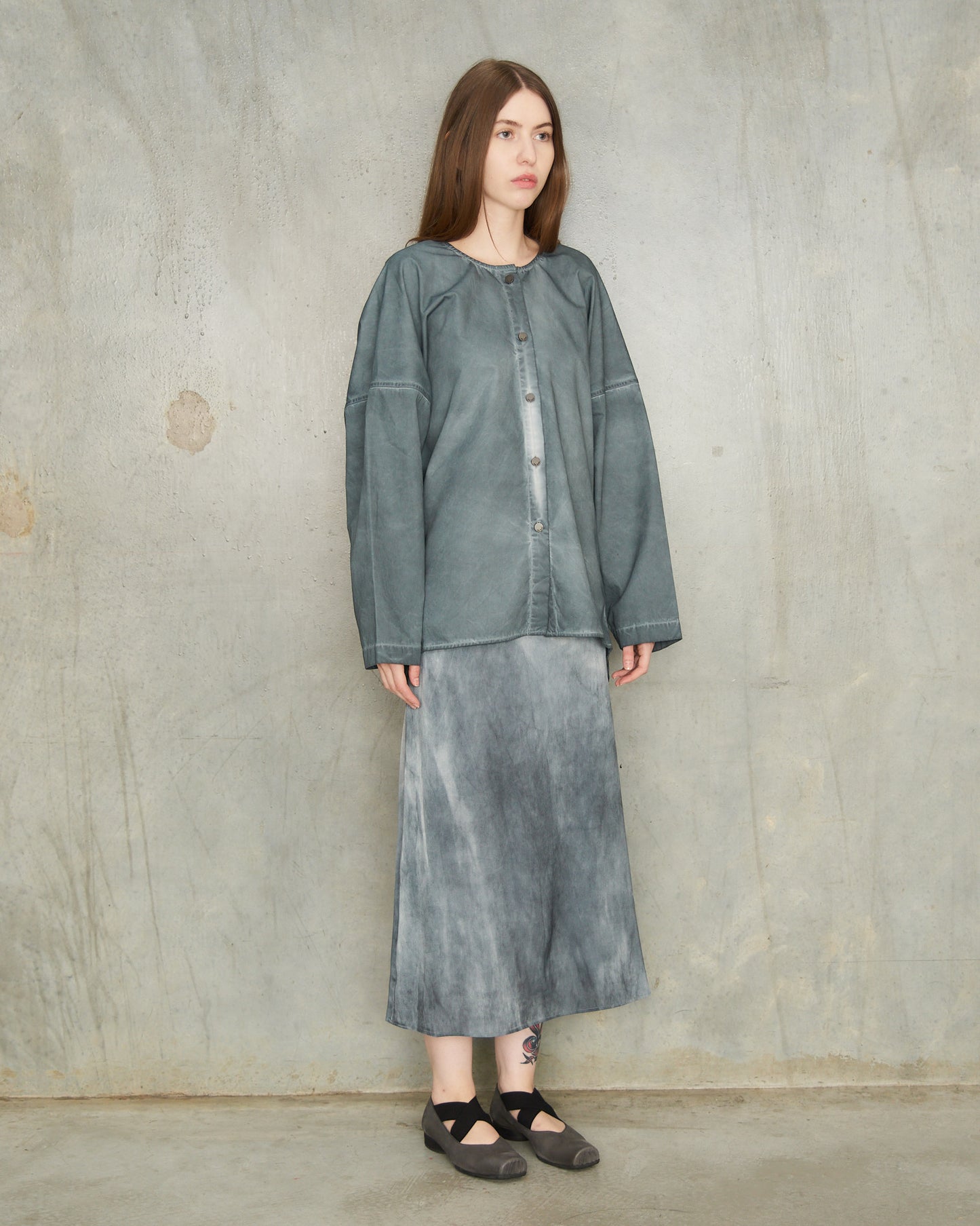 Steel Blue Tate Top