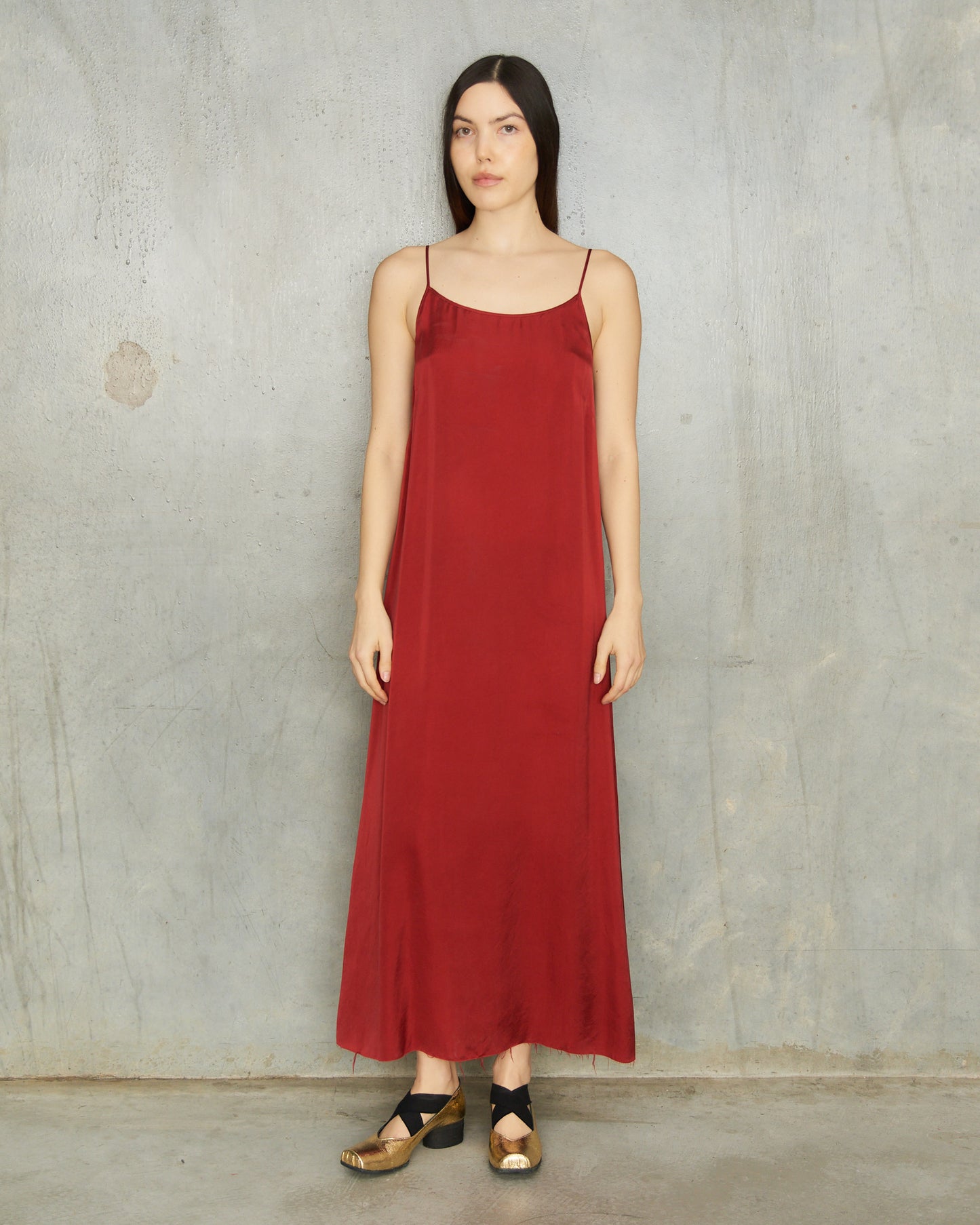 Uma Wang Red Anaya Dress