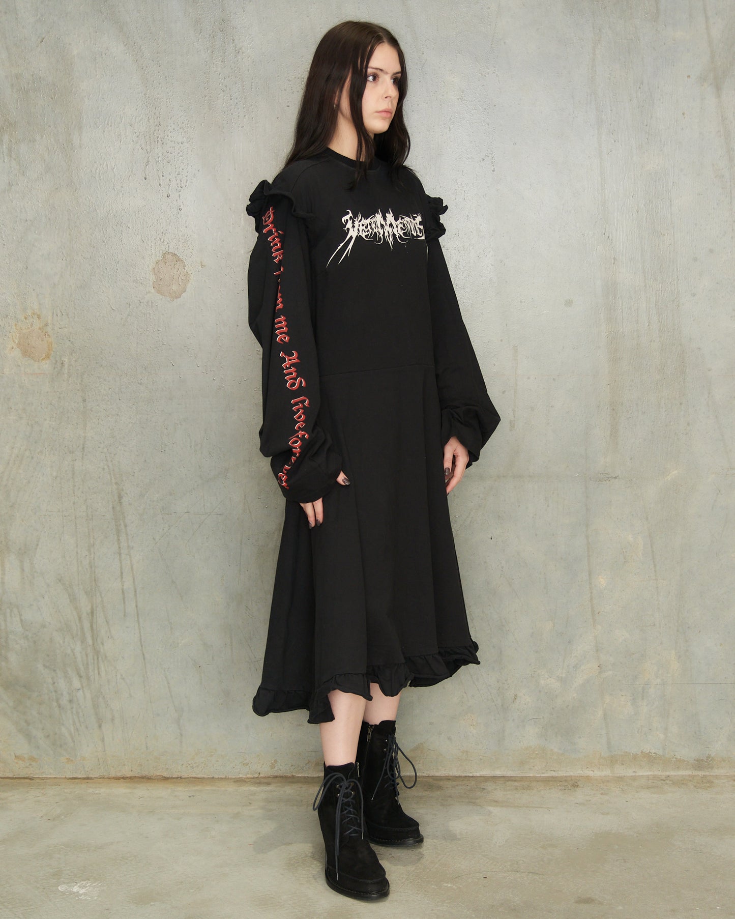 Vetements FW2016 'Total Fucking Darkness' Dress