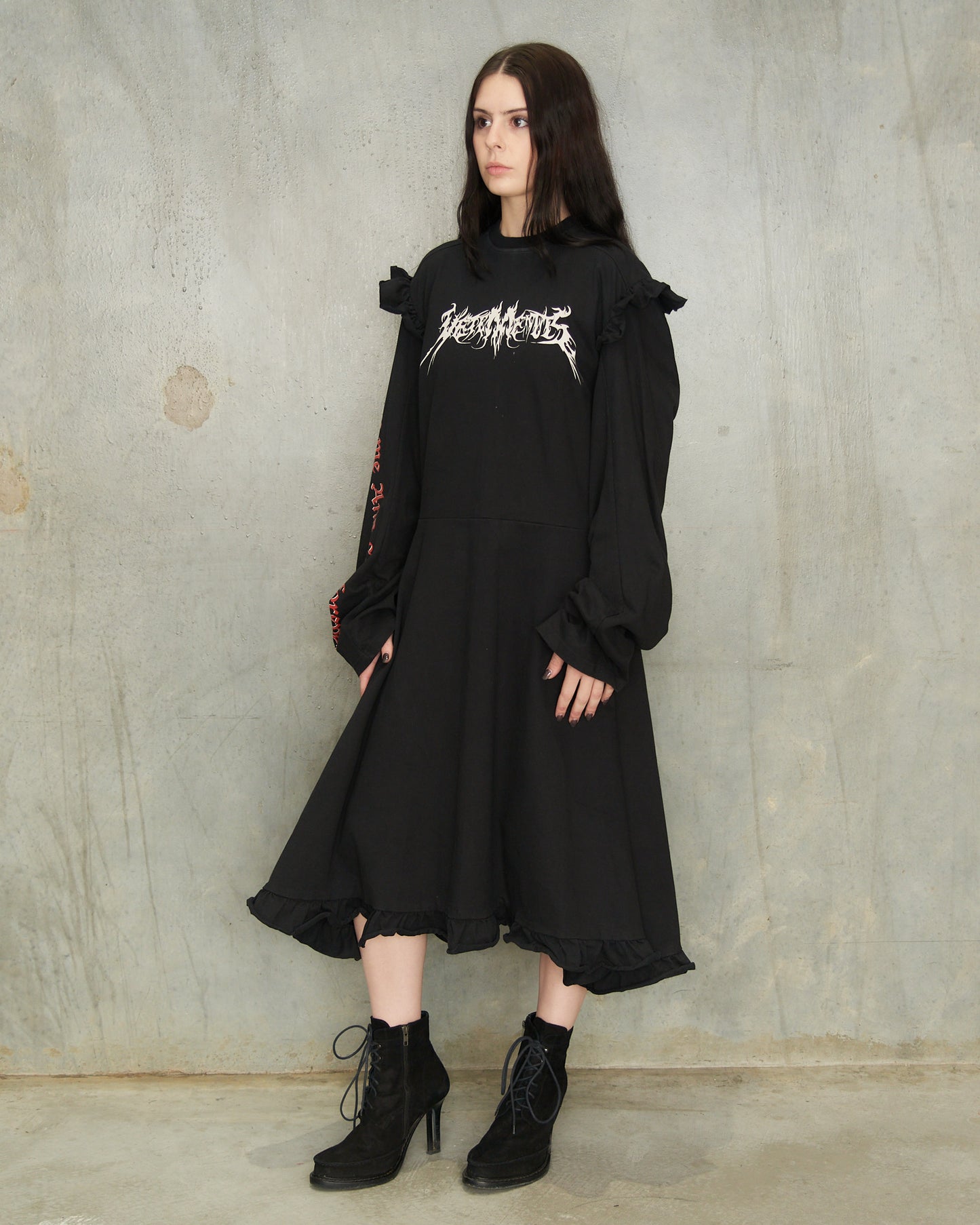 Vetements FW2016 'Total Fucking Darkness' Dress