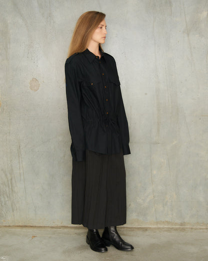 Vivienne Westwood Man Black Drawstring Shirt