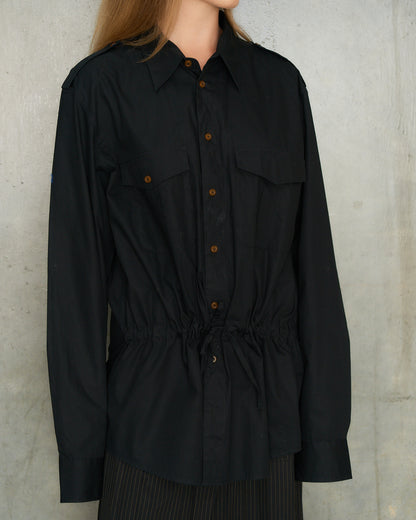 Vivienne Westwood Man Black Drawstring Shirt