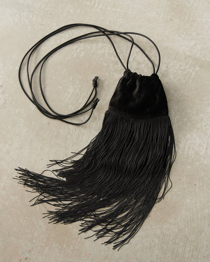 Black Mini Cascade Bag