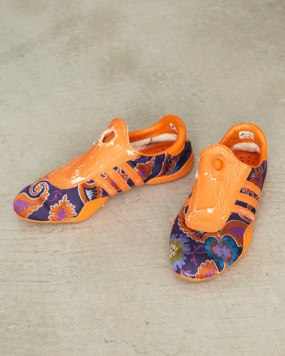Yohji Yamamoto Adidas SS2002 Orange Kimono Sneakers
