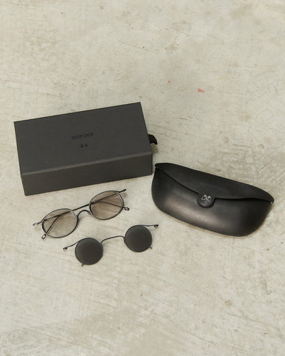 Antique Black Clip-on Sunglasses