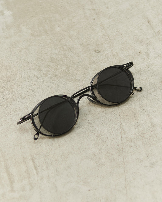 Antique Black Clip-on Sunglasses
