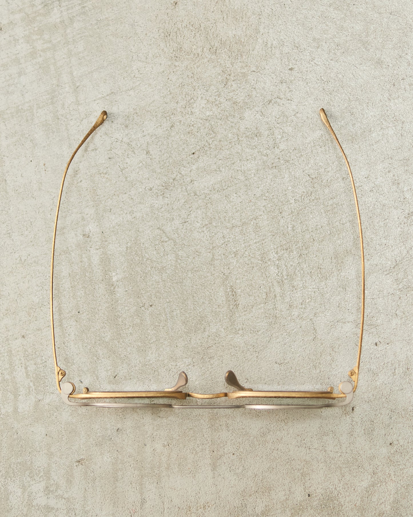 Antique Gold Clip-on Sunglasses