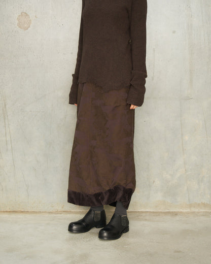 Black Leather Half Boots