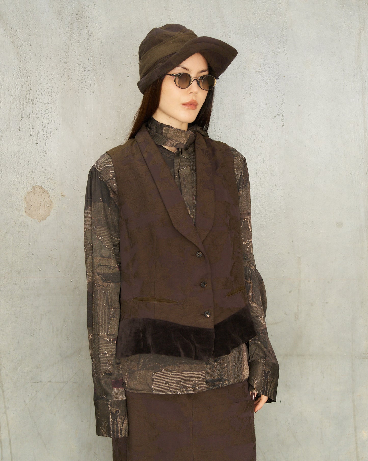 Grey Voleisure Sou'Wester Cap