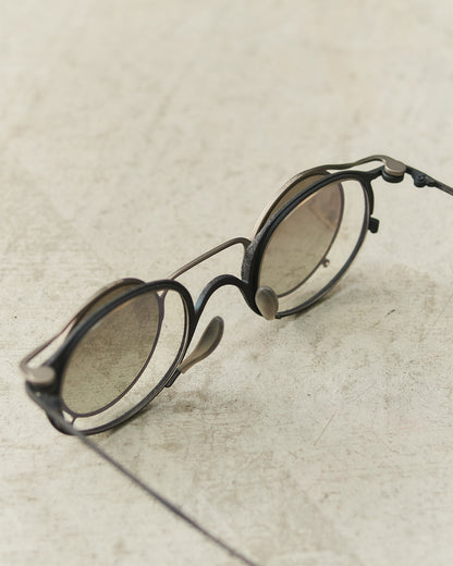 Midnight Gold Clip-On Sunglasses