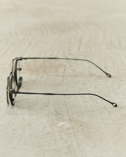 Midnight Gold Clip-On Sunglasses