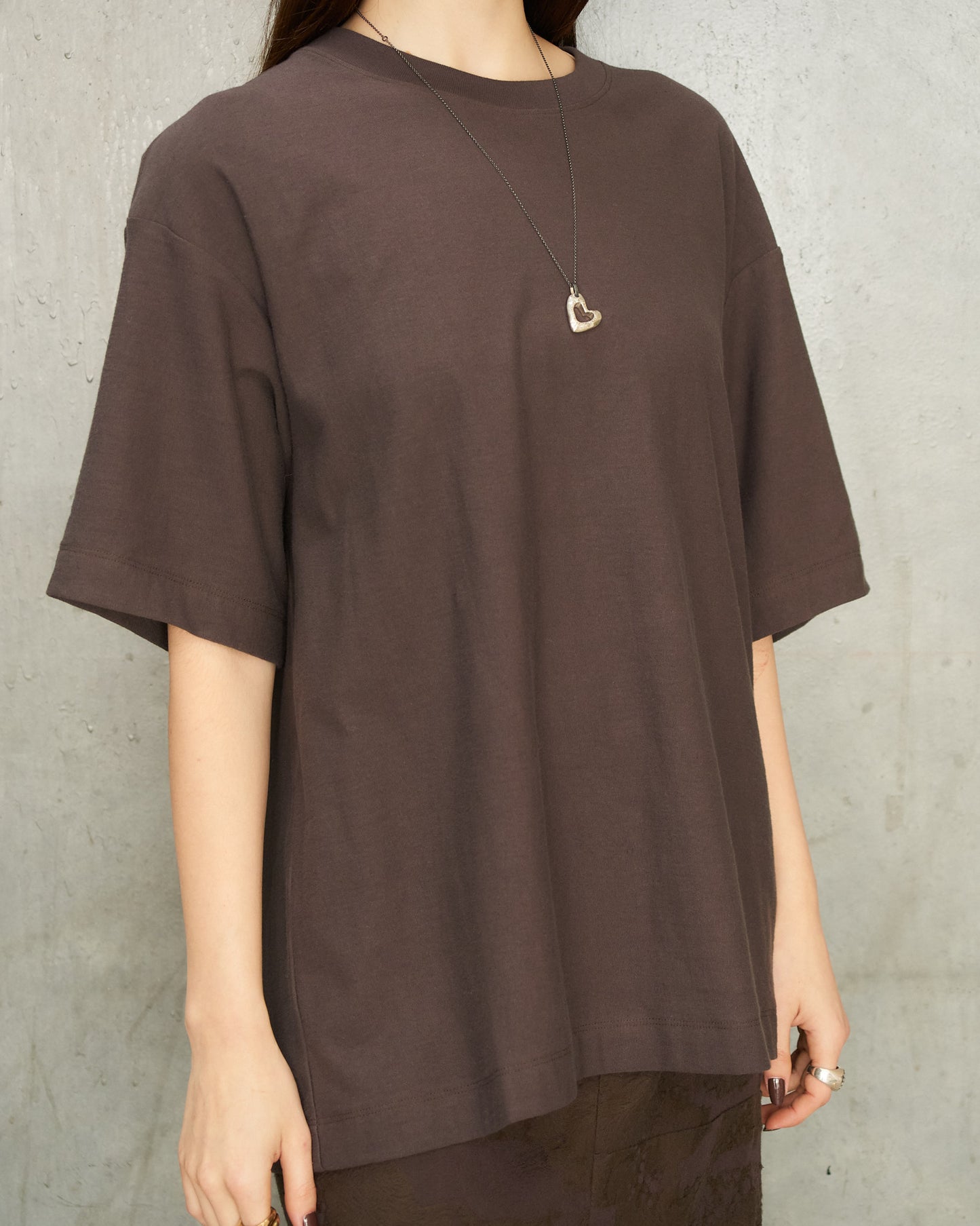 Purple Digital Print T-Shirt