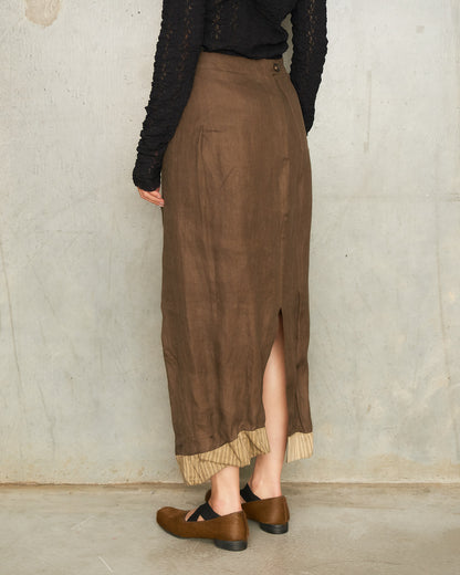 Sienna Bias Cut Long Skirt