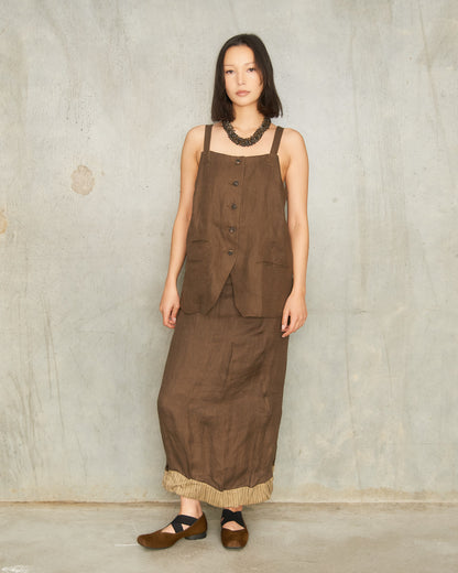 Sienna Bias Cut Long Skirt