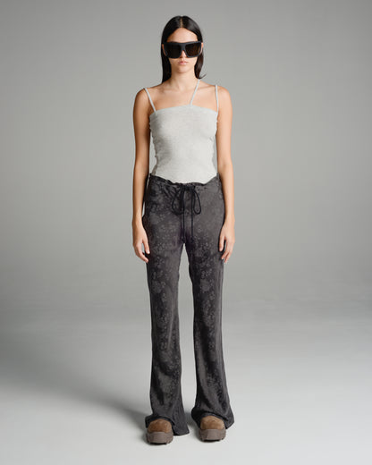 Grey Melange Nida Tank