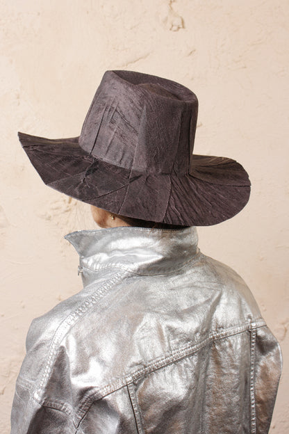Nana Purple Velvet Hat
