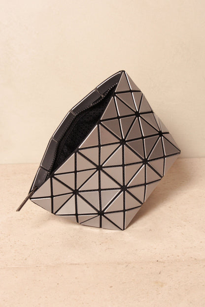 Prism Silver Medium Pouch