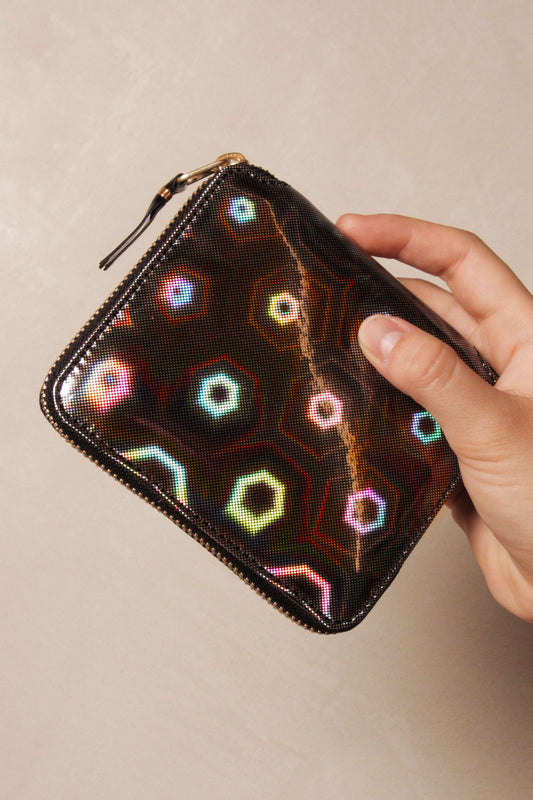 Black Rainbow Fold out Wallet