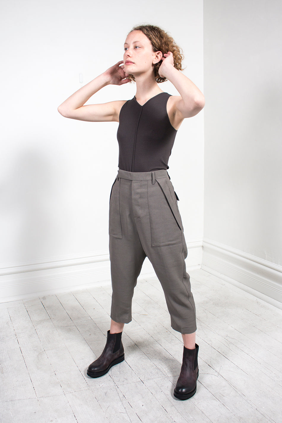 Cargo Trousers Cropped