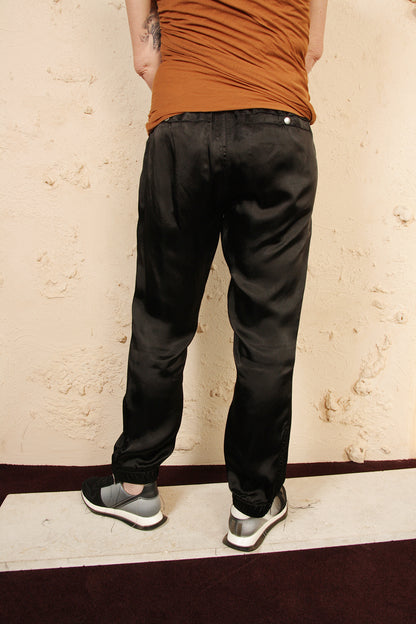 Satin Track Pants