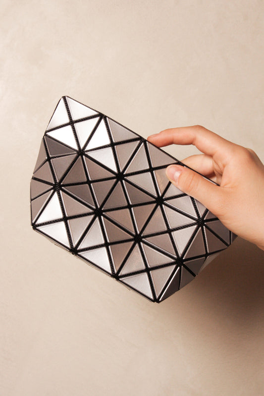 Prism Silver Medium Pouch